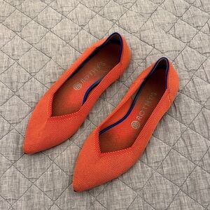 Rothy's Women's Bold Red Pointed Flats